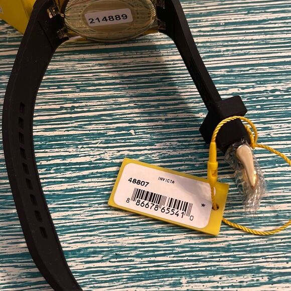 Invicta Men’s #48807 Racing Black Watch - Picture 7 of 9